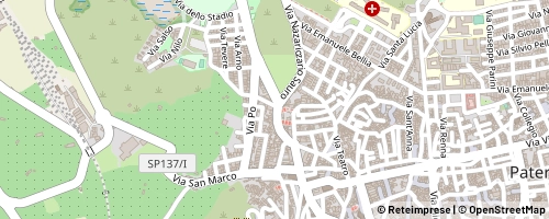 Mappa Paternò