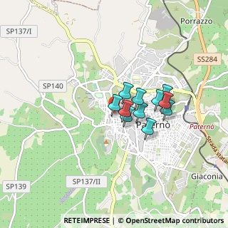 Mappa Via Poggio, 95047 Paternò CT, Italia (0.61636)