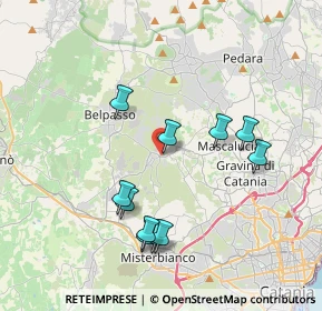 Mappa Via Giuseppe Mazzini, 95040 Camporotondo Etneo CT, Italia (4.14091)