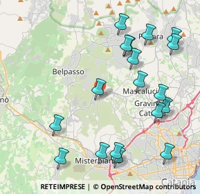 Mappa Via Giuseppe Mazzini, 95040 Camporotondo Etneo CT, Italia (5.38389)