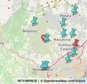 Mappa Via Giuseppe Mazzini, 95040 Camporotondo Etneo CT, Italia (5.19545)