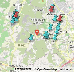 Mappa Via Giuseppe Mazzini, 95040 Camporotondo Etneo CT, Italia (2.6075)