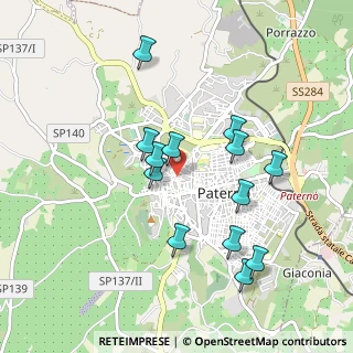 Mappa Piazza Puglia, 95047 Paternò CT, Italia (0.99308)