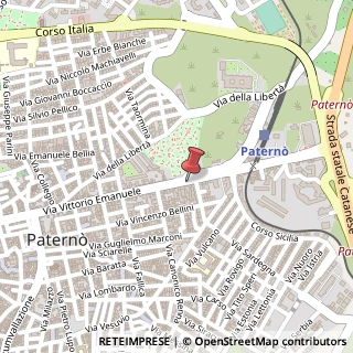 Mappa Via Vittorio Emanuele, 354, 95047 Paterno, Potenza (Basilicata)