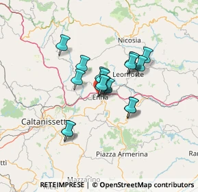 Mappa Piazza Sebastiano Ajala, 94100 Enna EN, Italia (10.24)