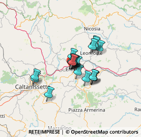 Mappa Piazza Sebastiano Ajala, 94100 Enna EN, Italia (9.044)