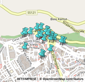 Mappa Piazza Sebastiano Ajala, 94100 Enna EN, Italia (0.155)