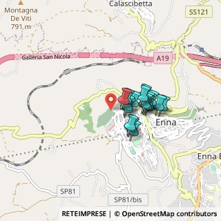Mappa Piazzale Maestro Paolo Di Dio, 94100 Enna EN, Italia (0.64412)