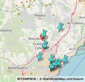 Mappa Via Santa Maria dei Monti, 95030 Tremestieri Etneo CT, Italia (4.82308)