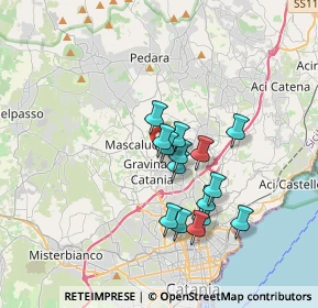 Mappa Via Santa Maria dei Monti, 95030 Tremestieri Etneo CT, Italia (3.12067)