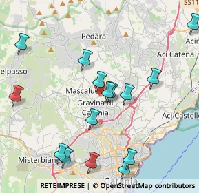 Mappa Via Santa Maria dei Monti, 95030 Tremestieri Etneo CT, Italia (5.04)