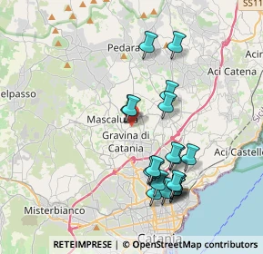Mappa Via Santa Maria dei Monti, 95030 Tremestieri Etneo CT, Italia (4.213)