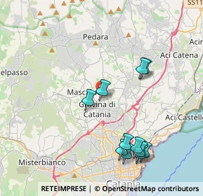 Mappa Via Santa Maria dei Monti, 95030 Tremestieri Etneo CT, Italia (4.73909)