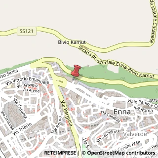 Mappa Piazza Vittorio Emanuele, 23, 94100 Assoro, Enna (Sicilia)