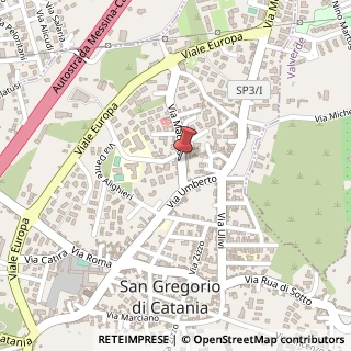 Mappa Via Macello, 7, 95027 San Gregorio di Catania, Catania (Sicilia)