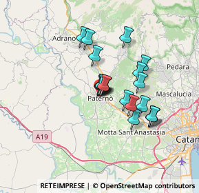 Mappa Via Paratore, 95047 Paternò CT, Italia (5.6535)