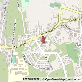 Mappa Via delle Orchidee, 10, 95030 San Pietro Clarenza, Catania (Sicilia)