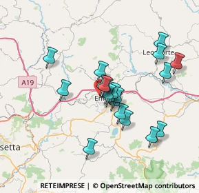 Mappa Piazza San Cataldo, 94100 Enna EN, Italia (6.654)