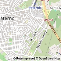 خريطة Paternò