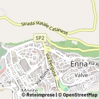 Mapa Enna