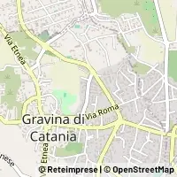 Hartă Gravina di Catania