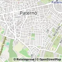 Mapa Paternò