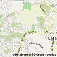 Mapa Gravina di Catania