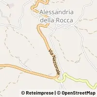 Karta Alessandria della Rocca