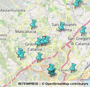 Mappa Viale Leonardo Da Vinci, 95030 Tremestieri Etneo CT, Italia (2.66563)