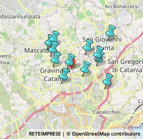 Mappa Viale Leonardo Da Vinci, 95030 Tremestieri Etneo CT, Italia (1.52846)