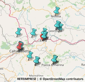 Mappa Via Libertà, 94100 Enna EN, Italia (15.689)