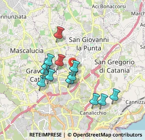 Mappa Via Roma, 95030 Sant'Agata Li Battiati CT, Italia (1.79308)