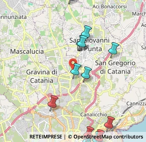 Mappa Via Roma, 95030 Sant'Agata Li Battiati CT, Italia (2.89077)