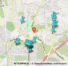 Mappa Via Roma, 95030 Sant'Agata Li Battiati CT, Italia (0.591)