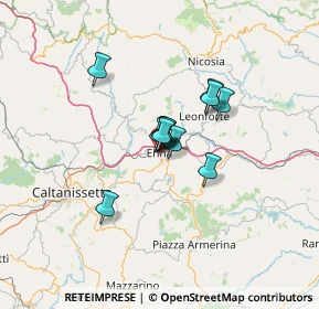 Mappa Via Pergusa, 94100 Enna EN, Italia (8.3575)