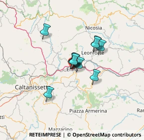 Mappa Via Ottavio Catalano, 94100 Enna EN, Italia (8.36)