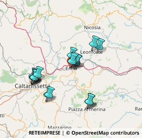 Mappa Via Ottavio Catalano, 94100 Enna EN, Italia (14.2)