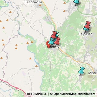 Mappa Via degli Svevi, 95047 Paternò CT, Italia (4.75462)