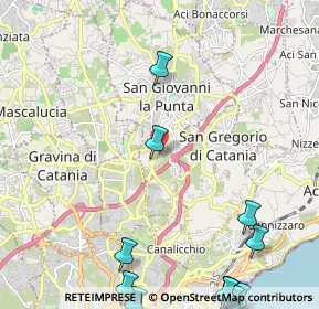 Mappa Via Pablo Picasso, 95037 San Giovanni La Punta CT, Italia (3.86077)