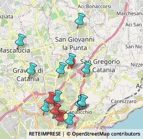 Mappa Via Pablo Picasso, 95037 San Giovanni La Punta CT, Italia (2.53375)