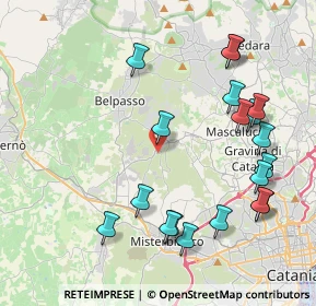 Mappa Vico Olivella, 95040 Camporotondo Etneo CT, Italia (5.18211)