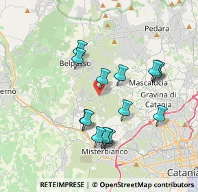 Mappa Vico Olivella, 95040 Camporotondo Etneo CT, Italia (3.884)