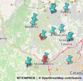 Mappa Vico Olivella, 95040 Camporotondo Etneo CT, Italia (5.08)