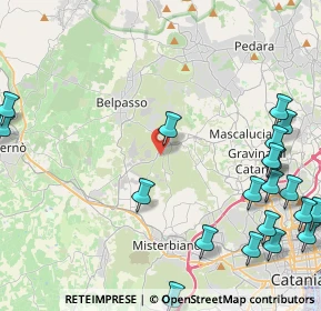 Mappa Vico Olivella, 95040 Camporotondo Etneo CT, Italia (6.8765)