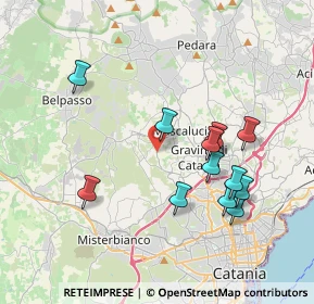 Mappa Via S. Margherita, 95030 San Pietro Clarenza CT, Italia (4.2025)