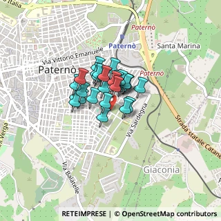 Mappa Via Mestre, 95047 Paternò CT, Italia (0.26786)