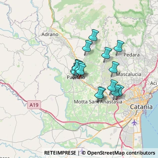 Mappa Via della Sapienza, 95047 Paternò CT, Italia (5.43059)