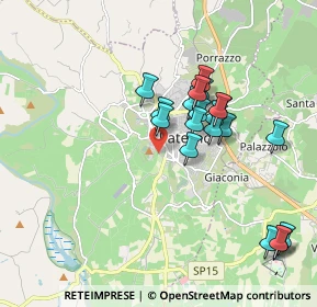 Mappa Via Gaudio, 95047 Paternò CT, Italia (1.9875)