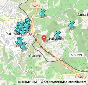 Mappa Via Antoniotto Usodimare, 95032 Belpasso CT, Italia (1.1895)