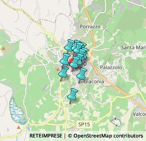 Mappa Via Monfalcone, 95047 Paternò CT, Italia (0.77667)
